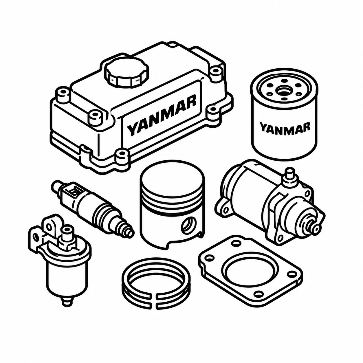 Peças Yanmar
