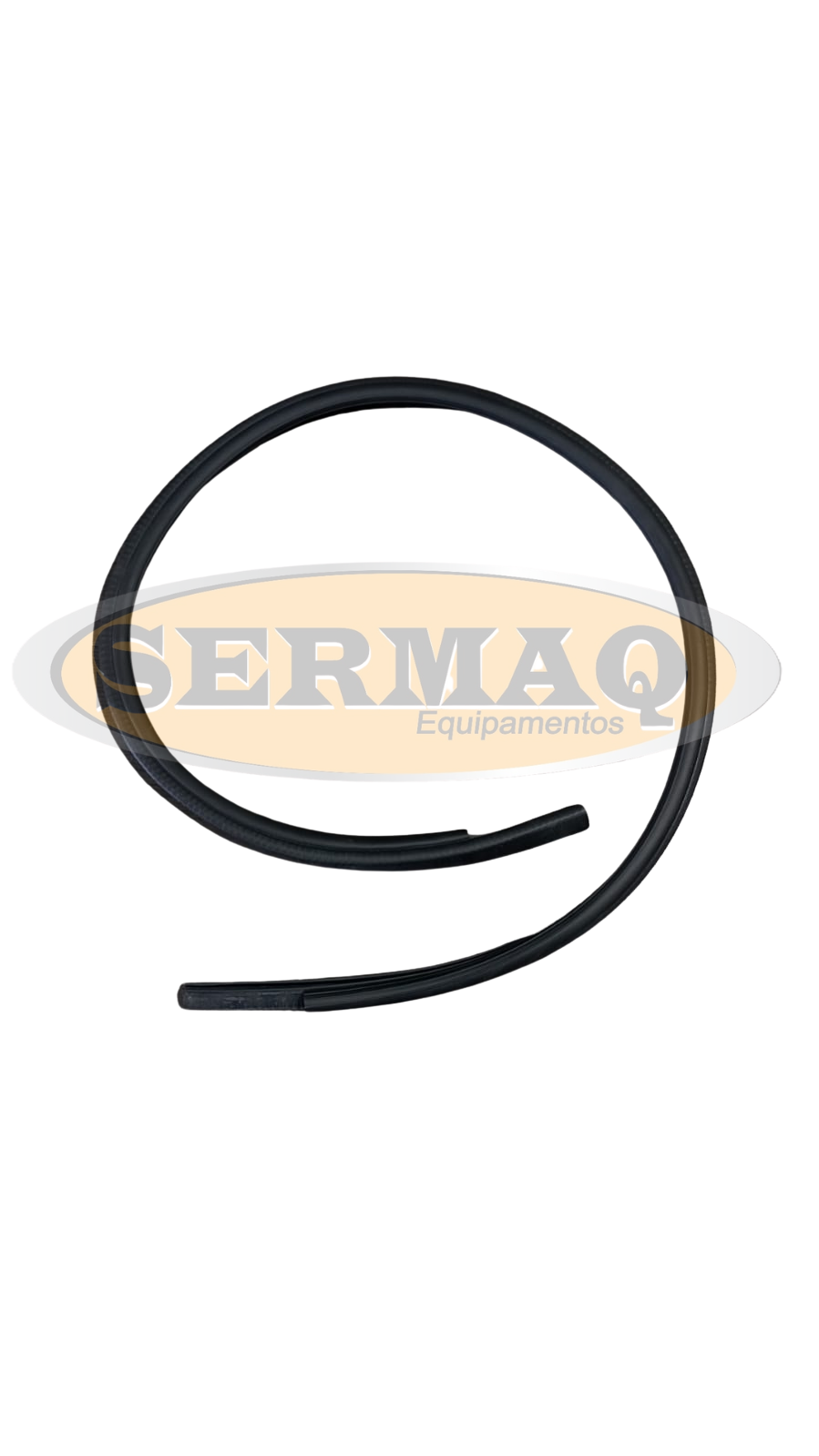 VEDACAO VIDRO FRONT INF CABINE BORRACHA S...