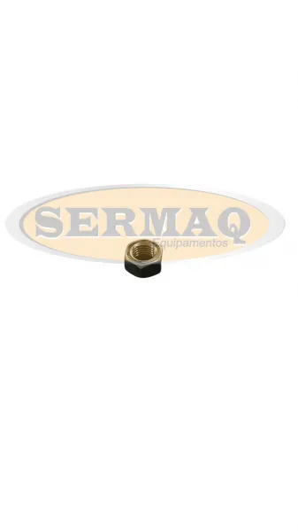 PORCA M8X10 (ACO) *