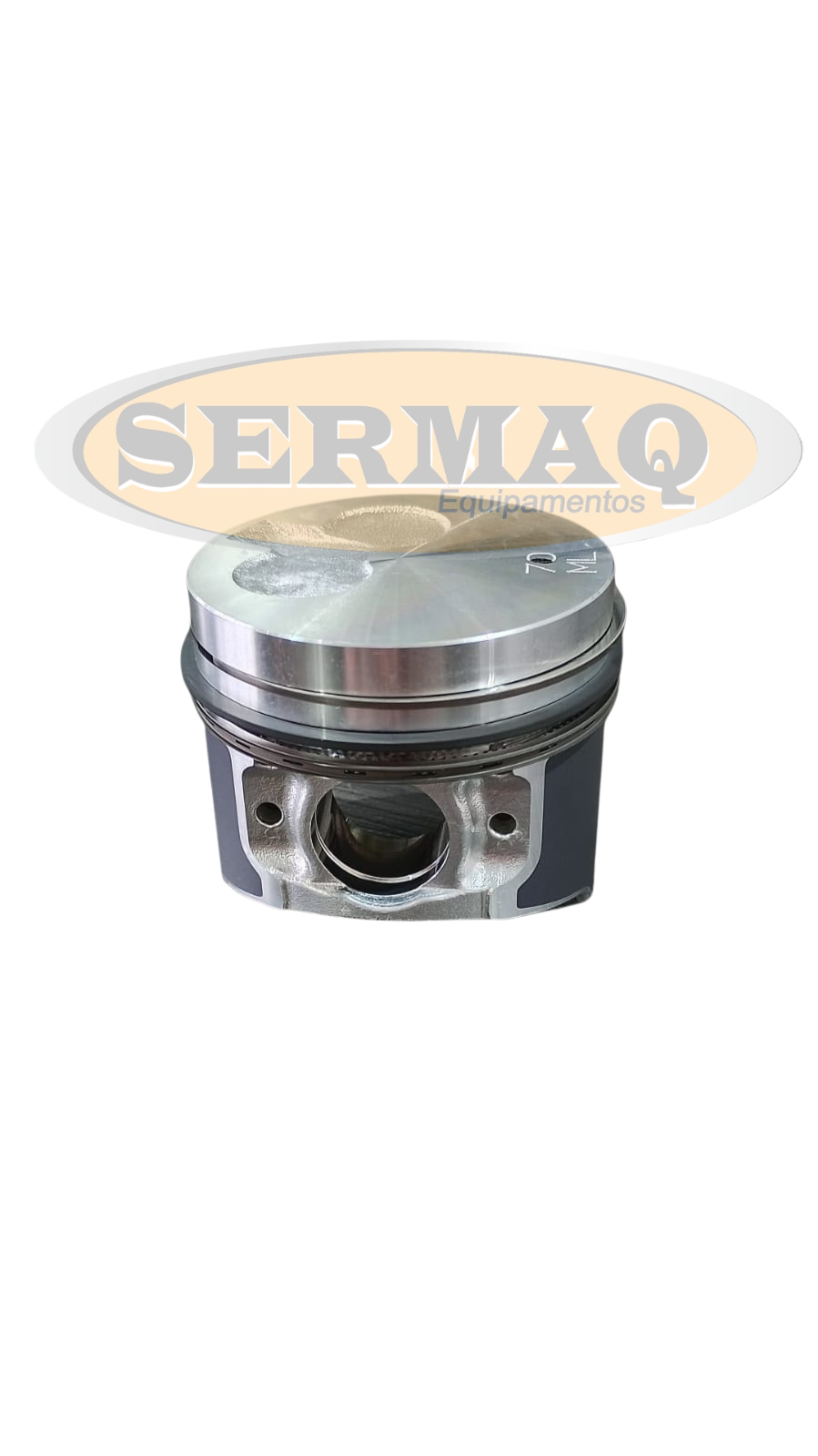 PISTAO C/ ANEIS DO MOTOR DIESEL