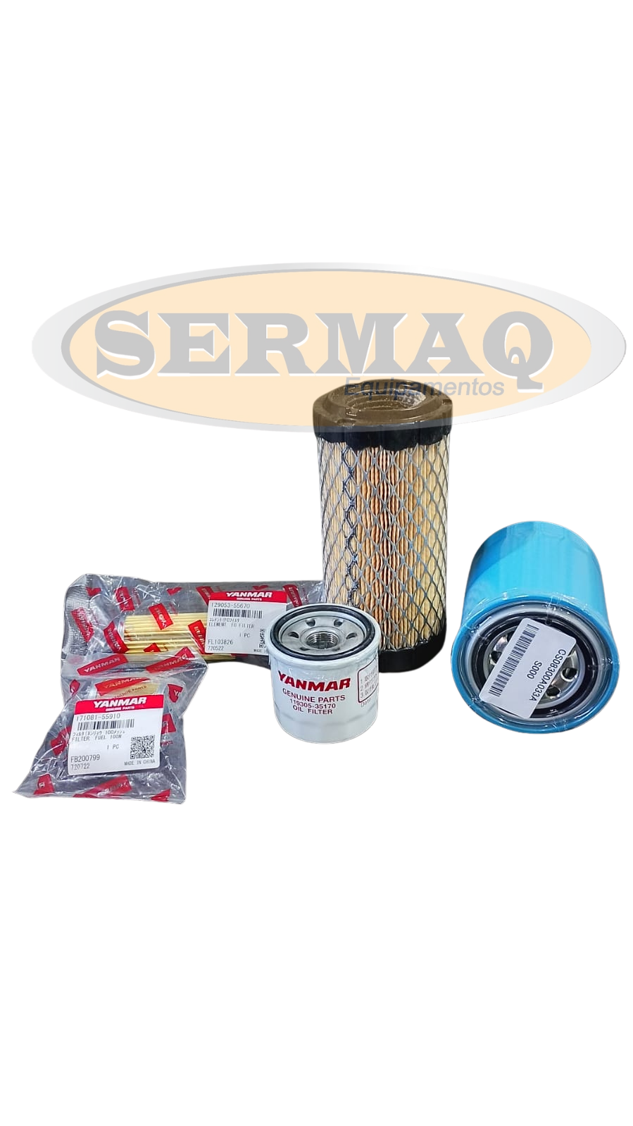 KIT REVISAO 500 HORAS (VIO17)