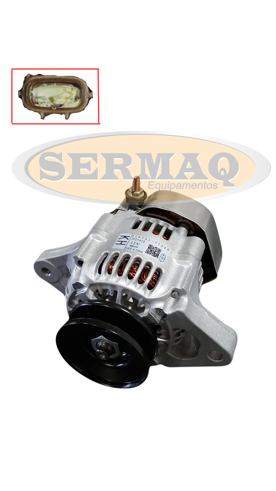 ALTERNADOR 12V-40A 4TNV88