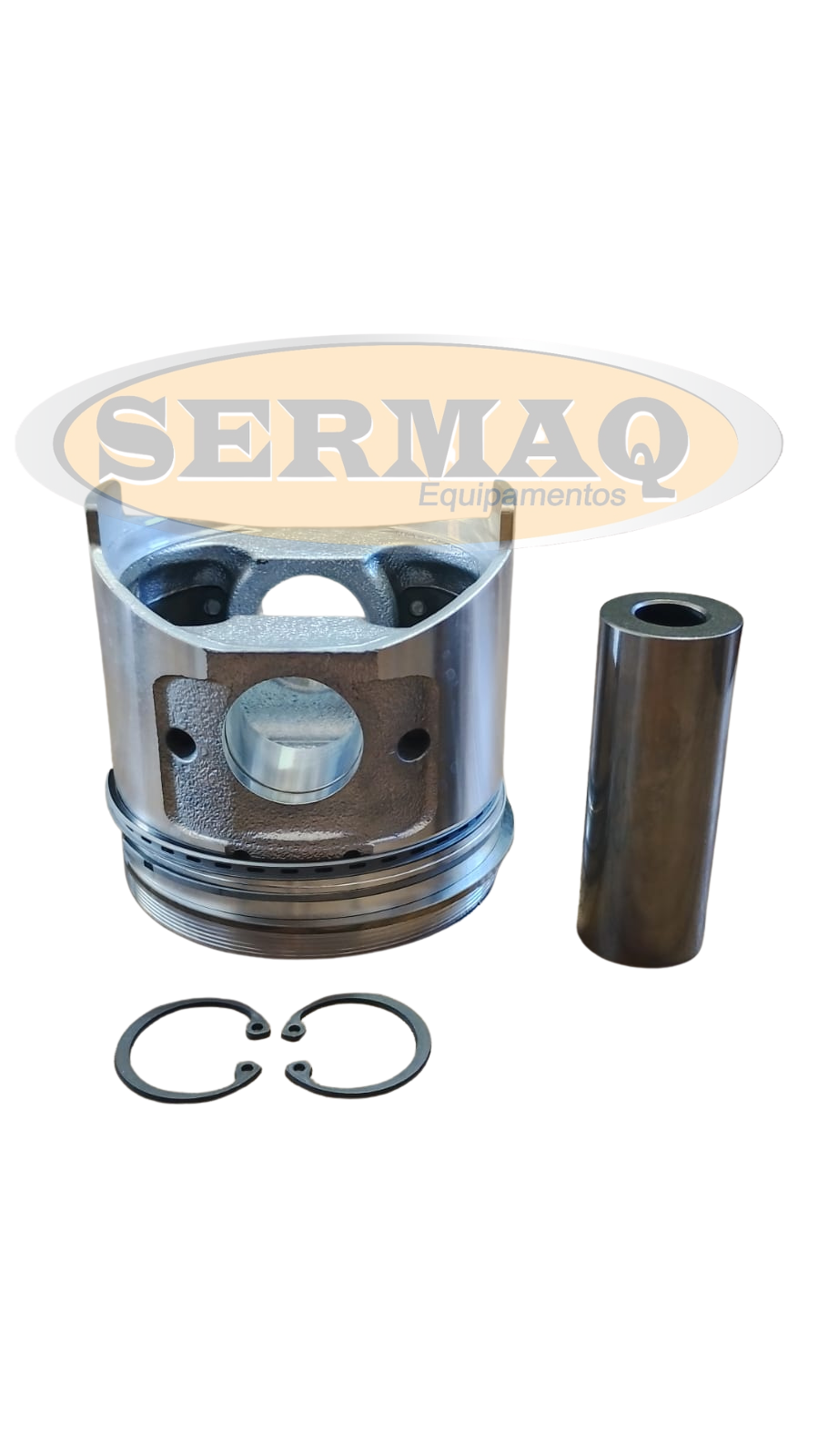 PISTAO C/ ANEIS DO MOTOR DIESEL