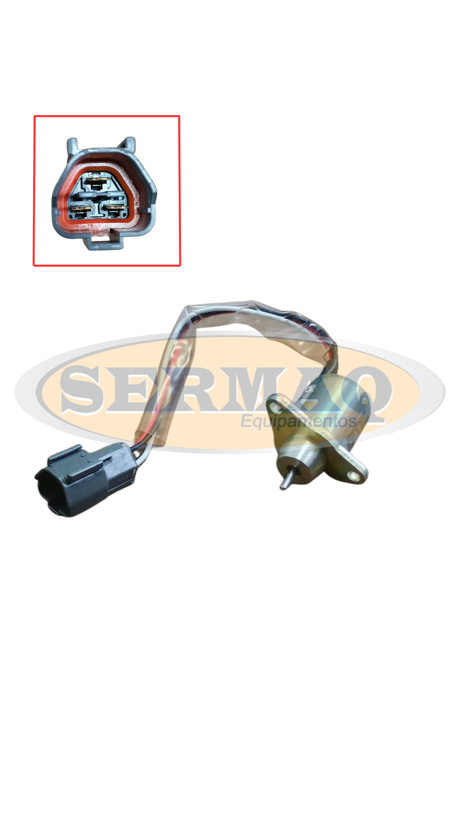 SOLENOIDE DE PARADA DO MOTOR