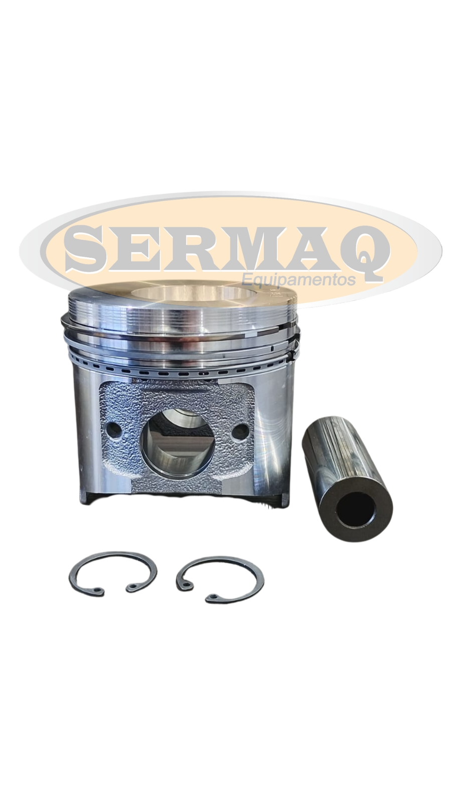 PISTAO C/ ANEIS DO MOTOR DIESEL