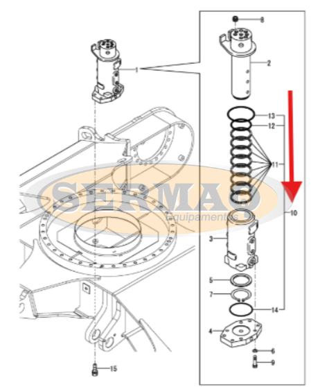 JOGO DE VEDACAO SWIVEL